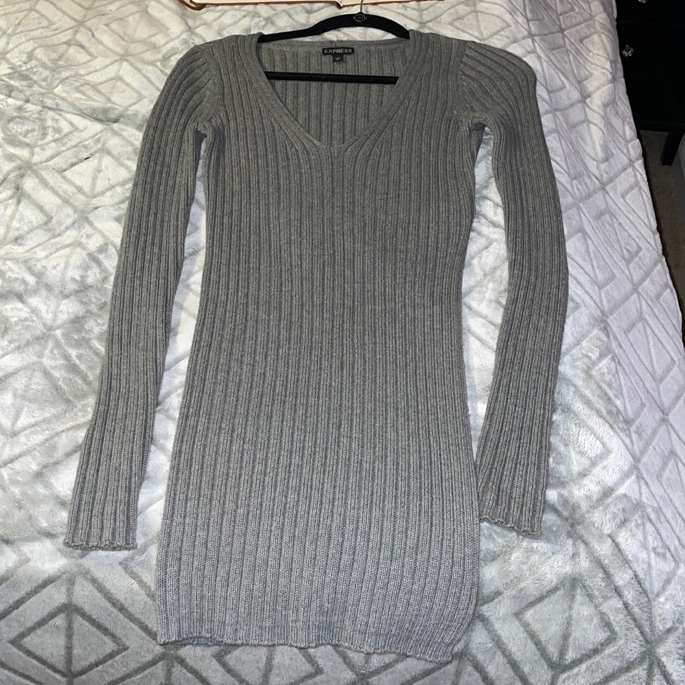 Express Grey Sweater